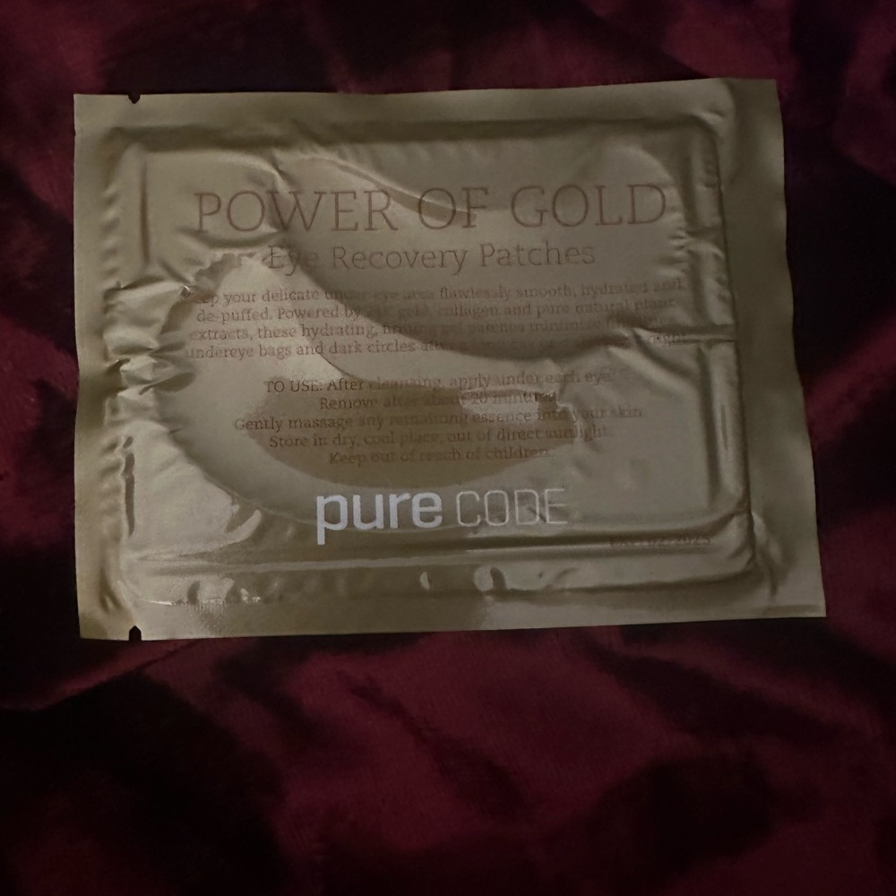 Pure code eye recovery patches size .21oz